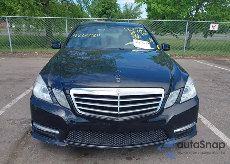 2012 Mercedes-Benz E 350 from USA, damaged, VIN WDDHF5KB5CA605200